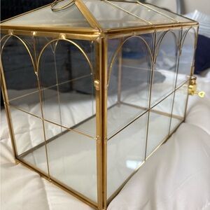 Glass Card Box with Slot